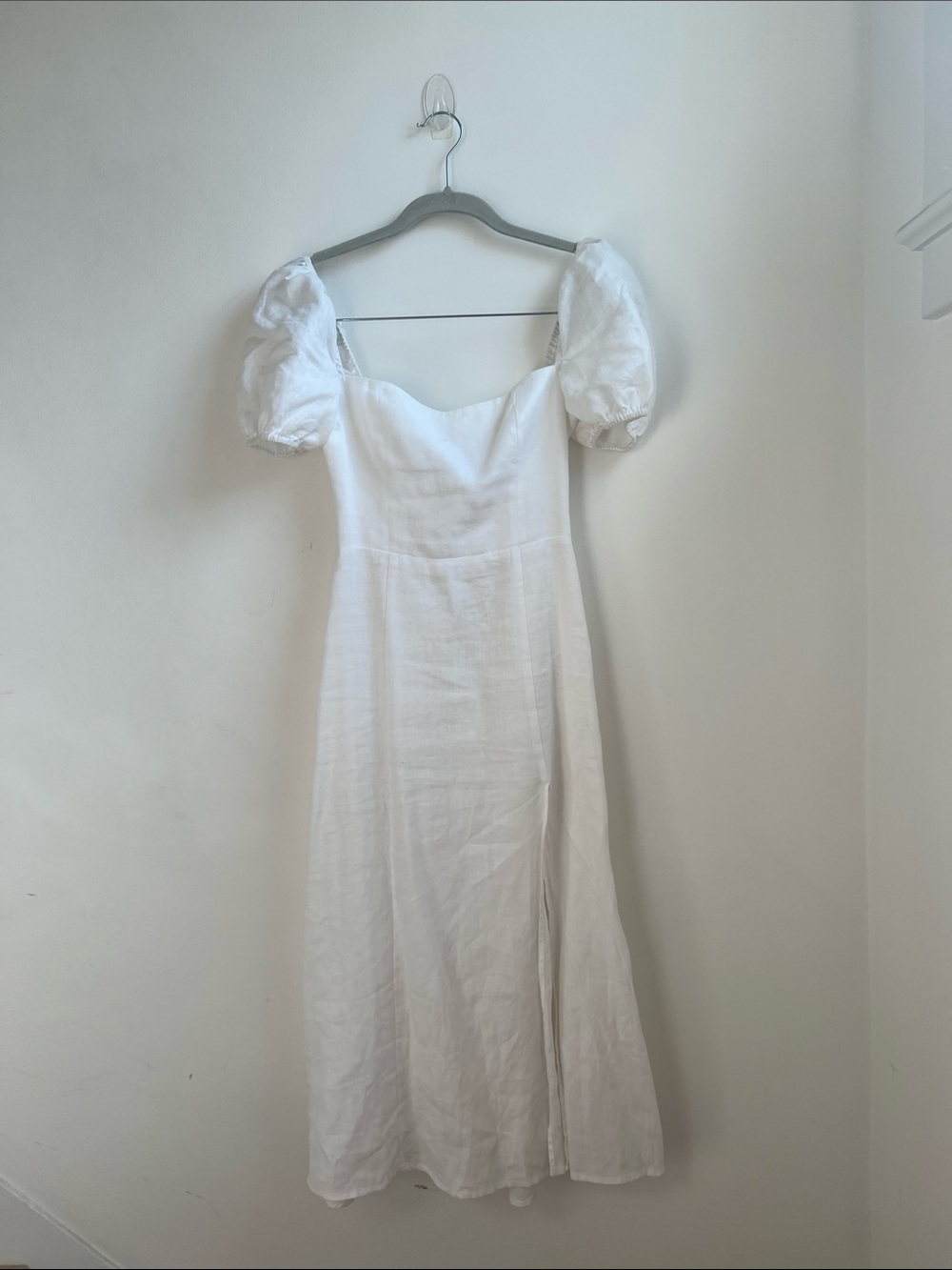 Reformation Denver Linen Midi Dress